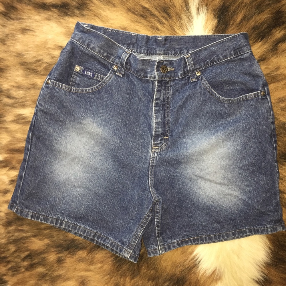 Denim shorts by Lee